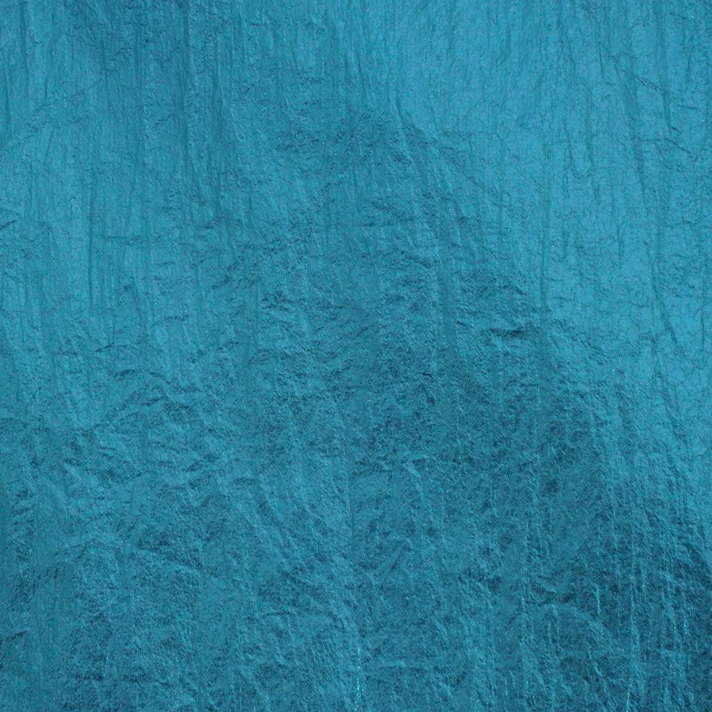 Folienstoff Nylon Metallic-Look türkis